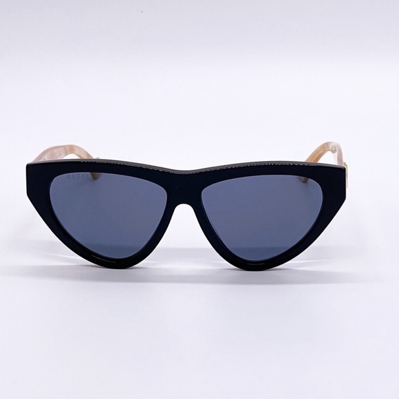 💯 Authentic Gucci Blue Cat Eye Ladies Sunglasses GG1333S 004 - Picture 2 of 15